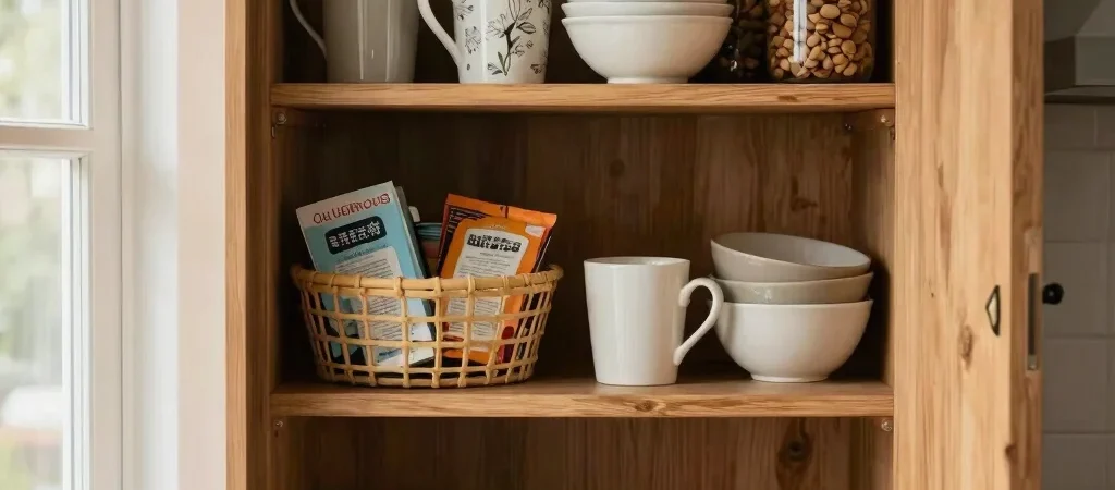 Organize the Cupboard Around What You Reach For