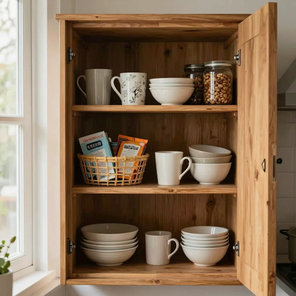Organize the Cupboard Around What You Reach For