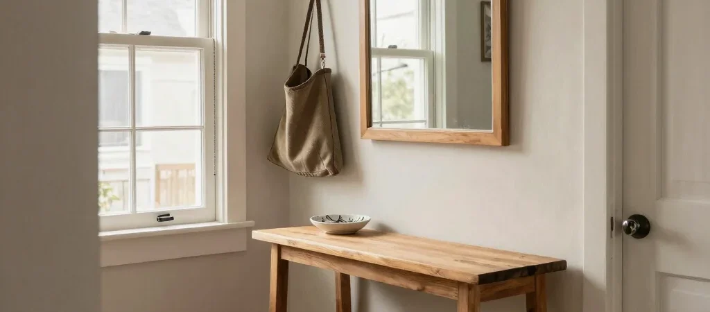 Give the Entryway a Place to Pause